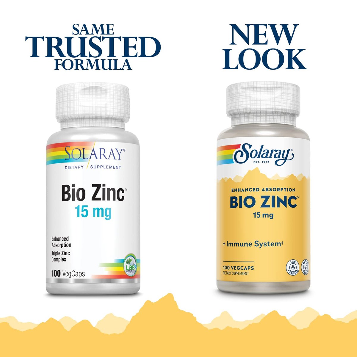 Solaray Bio Zinc 15 mg | Triple-Zink-Komplex für gesundes Immunsystem, endokrine & Zellfunktion | 100 VegKapseln