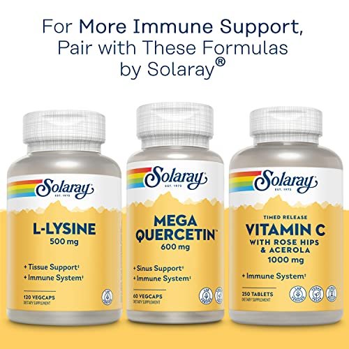 Solaray Bio Zinc 15 mg | Triple-Zink-Komplex für gesundes Immunsystem, endokrine & Zellfunktion | 100 VegKapseln