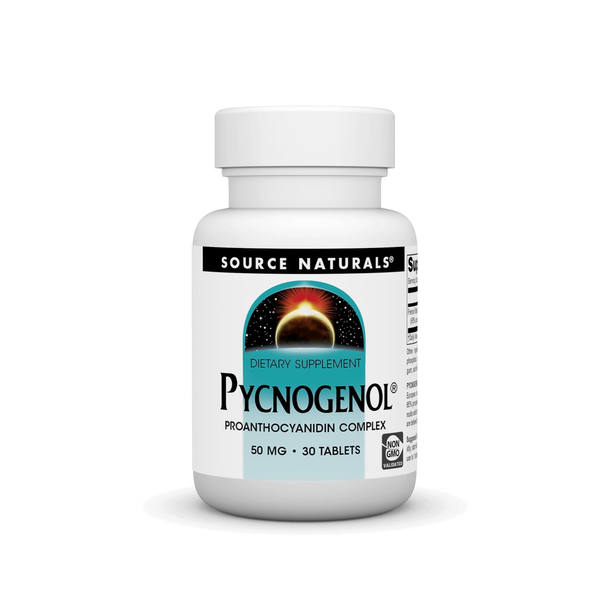 Source Naturals Pycnogenol 50 mg Proanthocyanidin-Komplex – 30 Tabletten