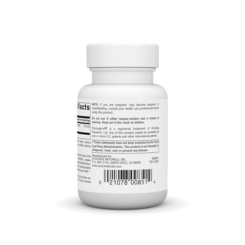 Source Naturals Pycnogenol 50 mg Proanthocyanidin-Komplex – 30 Tabletten