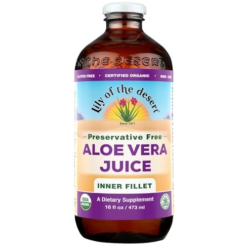 Aloe Vera Saft Bio Ohne Konservierungsstoffe - 473 ml - Flüssig
