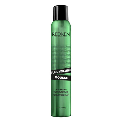 Redken Full Volume Haarmousse – Volumen & Fülle, feuchtigkeitsspendender Hitzeschutz-Stylingschaum für alle Haartypen, 358 ml