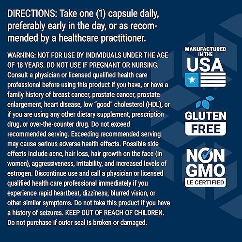 Life Extension Pregnenolon 100 mg – Hormonhaushalt, Gedächtnis, Fokus & kognitive Gesundheit – 100 Kapseln, glutenfrei, nicht-GVO