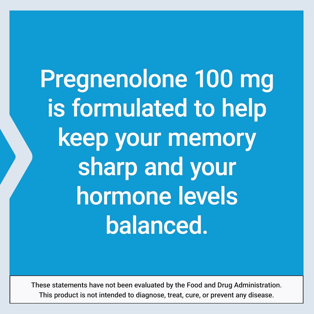Life Extension Pregnenolon 100 mg – Hormonhaushalt, Gedächtnis, Fokus & kognitive Gesundheit – 100 Kapseln, glutenfrei, nicht-GVO