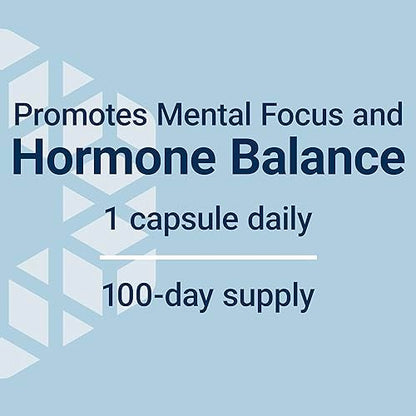 Life Extension Pregnenolon 100 mg – Hormonhaushalt, Gedächtnis, Fokus & kognitive Gesundheit – 100 Kapseln, glutenfrei, nicht-GVO