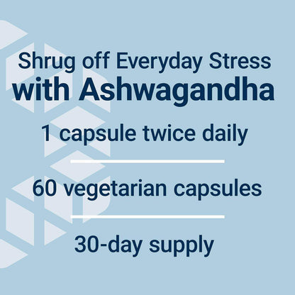 Life Extension Optimiertes Ashwagandha – Stressmanagement, gesunde Stressantwort, Fokus, Gedächtnis, vegetarisch, glutenfrei, nicht-GVO, 60 Kapseln