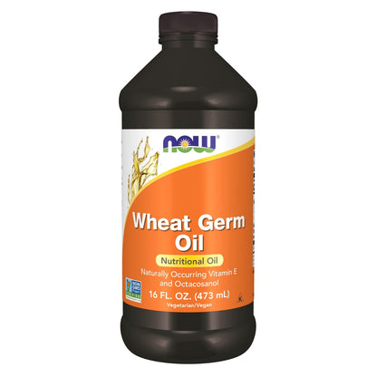 NOW Foods Weizenkeimöl mit essentiellen Fettsäuren (EFAs), 16 Unzen – Nahrungsöl für die tägliche Ernährung