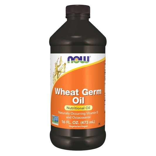 NOW Foods Weizenkeimöl mit essentiellen Fettsäuren (EFAs), 16 Unzen – Nahrungsöl für die tägliche Ernährung