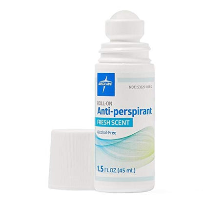 Medline MedSpa Roll-On Antiperspirant Deodorant, 1,5 oz, langanhaltende Frische, 1 Stück