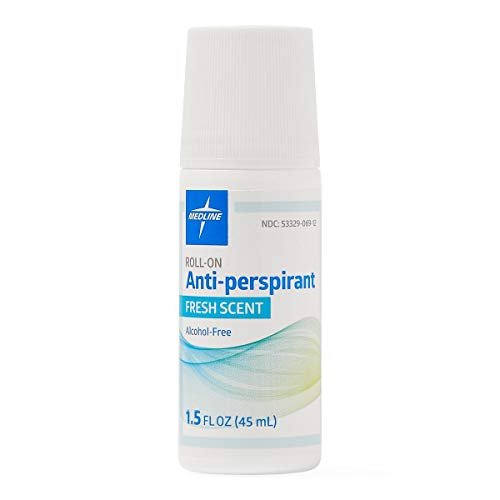 Medline MedSpa Roll-On Antiperspirant Deodorant, 1,5 oz, langanhaltende Frische, 1 Stück