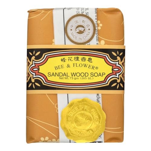 Bee & Flower - Chinesische Sandelholzseife 2,65 Unzen (12er-Pack)