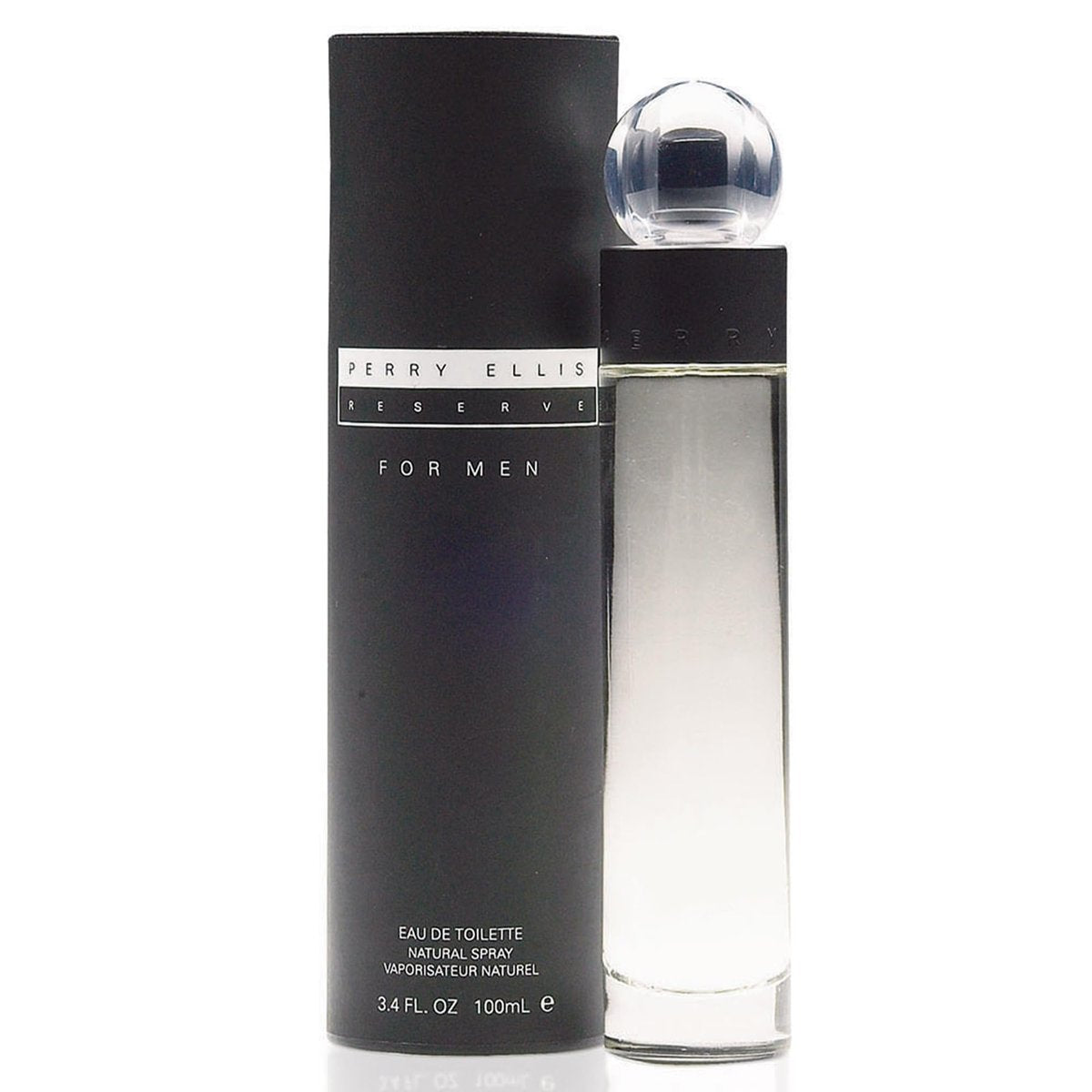 Perry Ellis Reserve Eau de Toilette für Herren – Langanhaltendes Herrenparfüm mit Noten von Wacholder, Zitrus und exotischen Hölzern – 100 ml