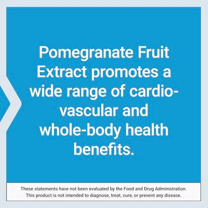 Life Extension Granatapfel-Fruchtextrakt 500 mg – Antioxidantien-Polyphenole für die Herz-Kreislauf-Gesundheit, Superfood, glutenfrei, nicht-GVO, vegetarisch, 30 Kapseln