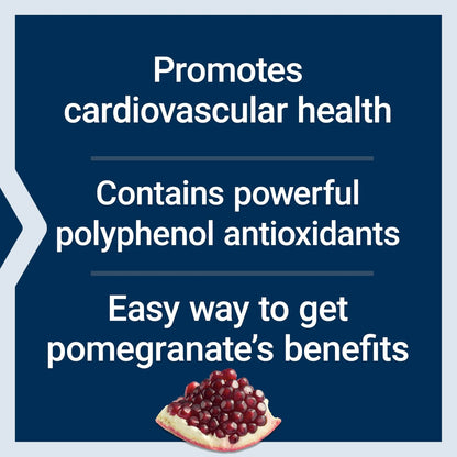 Life Extension Granatapfel-Fruchtextrakt 500 mg – Antioxidantien-Polyphenole für die Herz-Kreislauf-Gesundheit, Superfood, glutenfrei, nicht-GVO, vegetarisch, 30 Kapseln