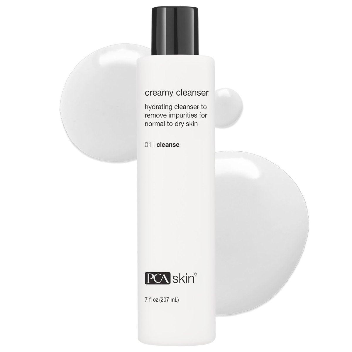 PCA SKIN Creamy Moisturizing Face Cleanser – Sanfte Gesichtsreinigung für trockene & empfindliche Haut, 200 ml