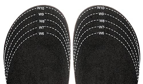 Sloggers Cut-to-fit „Half-Sizer“ Einlegesohle zur Größenanpassung – Stil 330BK, Schwarz