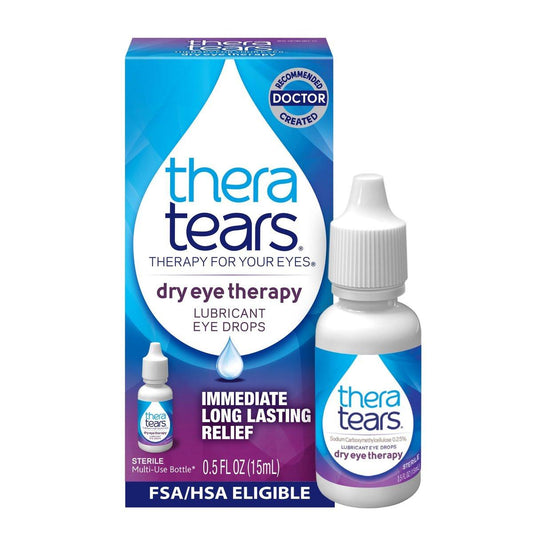 TheraTears Augentropfen bei Trockenen Augen, Trockene-Augen-Therapie, 15 ml