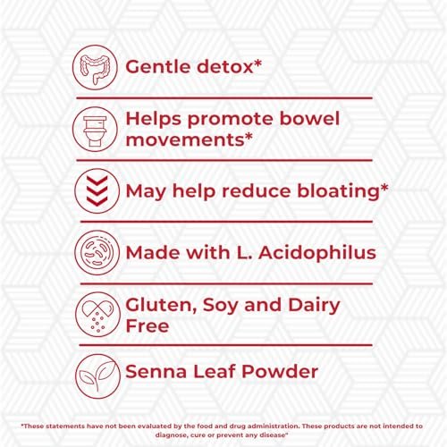 Health Plus Super Colon Cleanse 60-Tage-Kur: Sanfte Darmreinigung mit Flohsamenschalen & Probiotika – 240 Kapseln