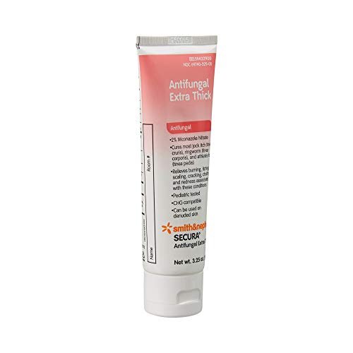 Smith & Nephew Secura 2% Miconazol-Nitrat Creme Antimykotikum 3-1/4 oz Tube