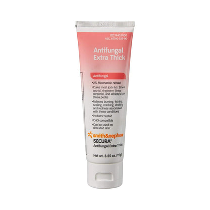 Smith & Nephew Secura 2% Miconazol-Nitrat Creme Antimykotikum 3-1/4 oz Tube