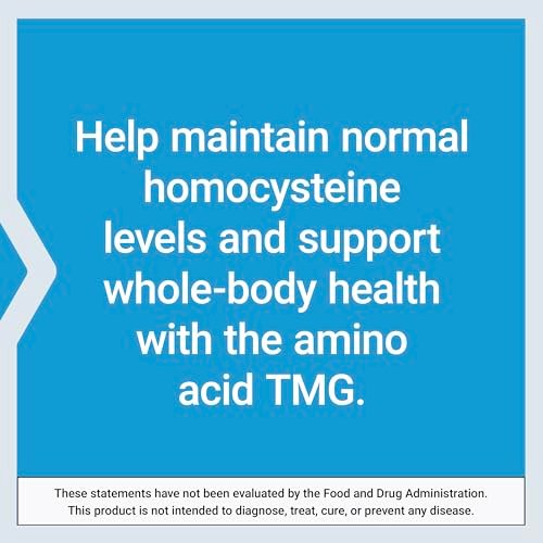 Life Extension TMG Pulver – Trimethylglycin – Unterstützt normale Homocysteinspiegel, Herzgesundheit – Glutenfrei, Nicht-GVO, Vegetarisch – Netto 50 g