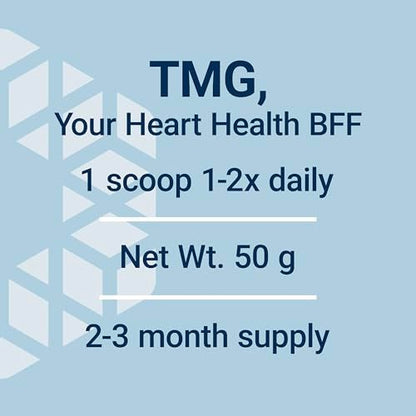 Life Extension TMG Pulver – Trimethylglycin – Unterstützt normale Homocysteinspiegel, Herzgesundheit – Glutenfrei, Nicht-GVO, Vegetarisch – Netto 50 g