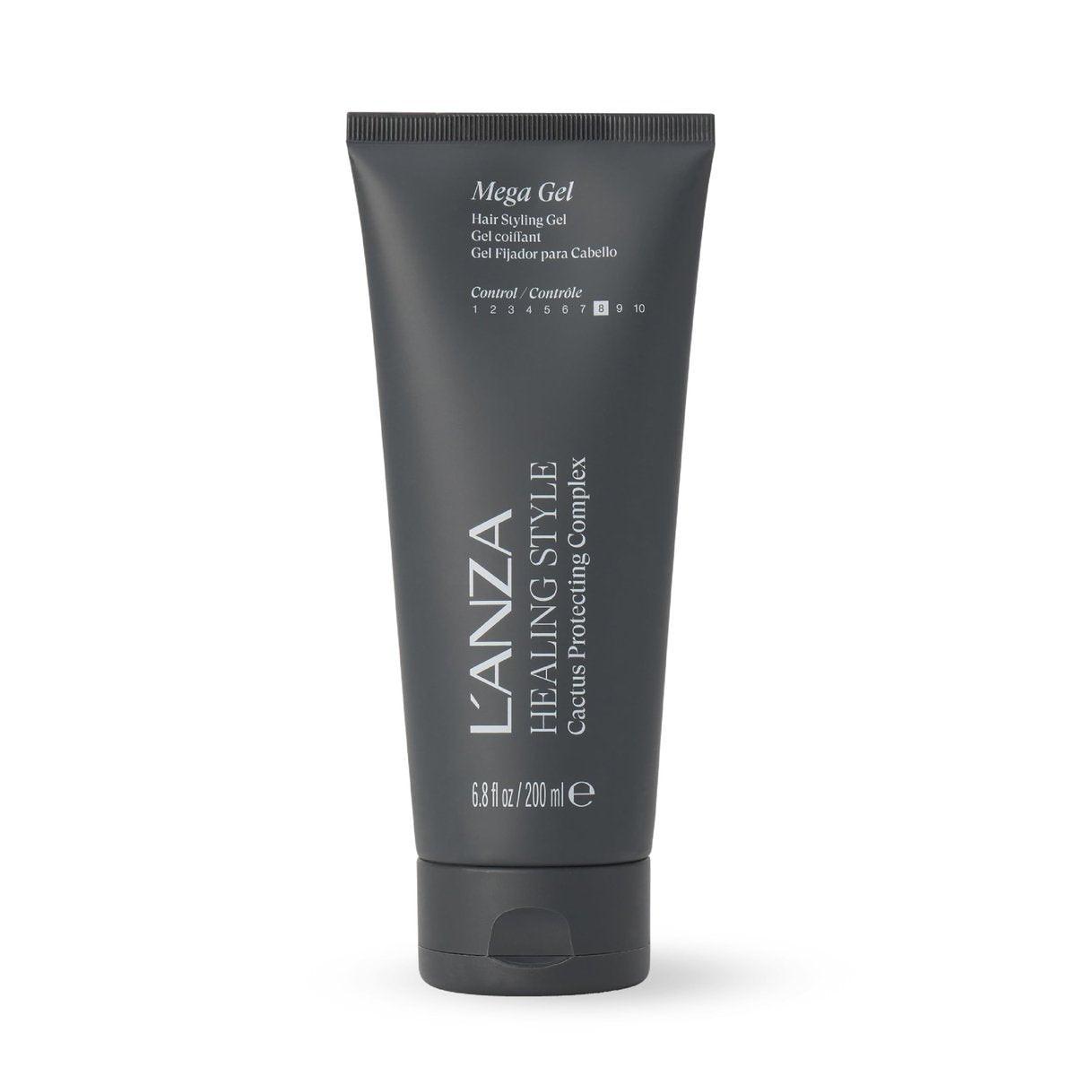L'ANZA Healing Style Mega Gel – Starker Halt, Pflege und UV-Schutz für gesundes Haar (200 ml)