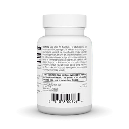 Source Naturals Melatonin Lutschtabletten mit Orangengeschmack - 1 mg - 200 Stück - Fördert erholsamen Schlaf