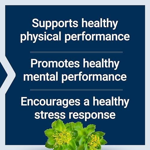 Life Extension Rhodiola Extrakt – Rhodiola rosea Supplement mit standardisiertem Extrakt – Fördert körperliche und geistige Leistungsfähigkeit – Glutenfrei, Nicht-GVO, Vegetarisch – 250 mg, 60 Kapseln