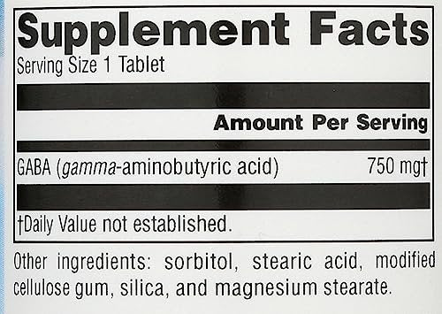Source Naturals Serene Science GABA 750 mg – 45 Tabletten für einen ruhigen Geist