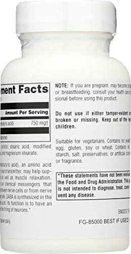 Source Naturals Serene Science GABA 750 mg – 45 Tabletten für einen ruhigen Geist