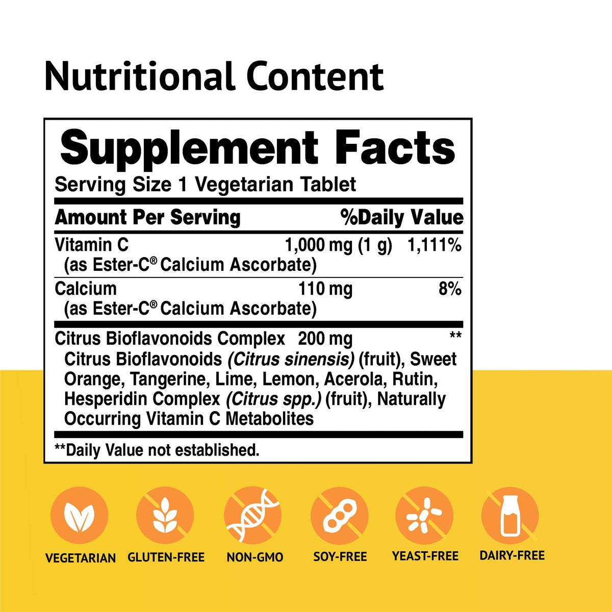 American Health Ester-C mit Citrus-Bioflavonoiden, 1000 mg, 90 Tabletten