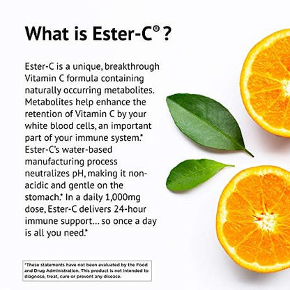 American Health Ester-C mit Citrus-Bioflavonoiden, 1000 mg, 90 Tabletten