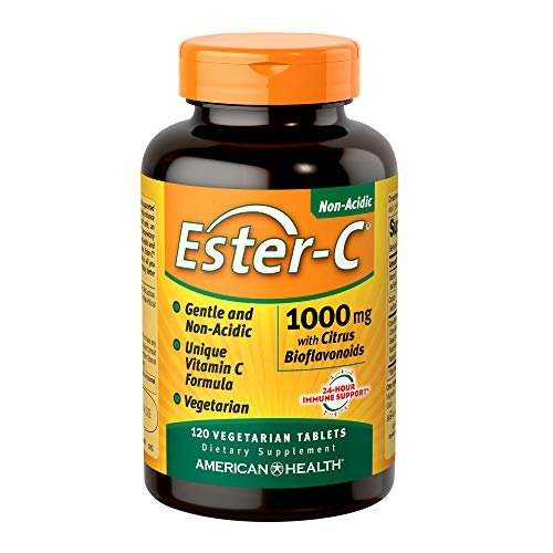Ester-Vitamin C mit Citrus-Bioflavonoiden 1000 mg 120 vegane Tabletten