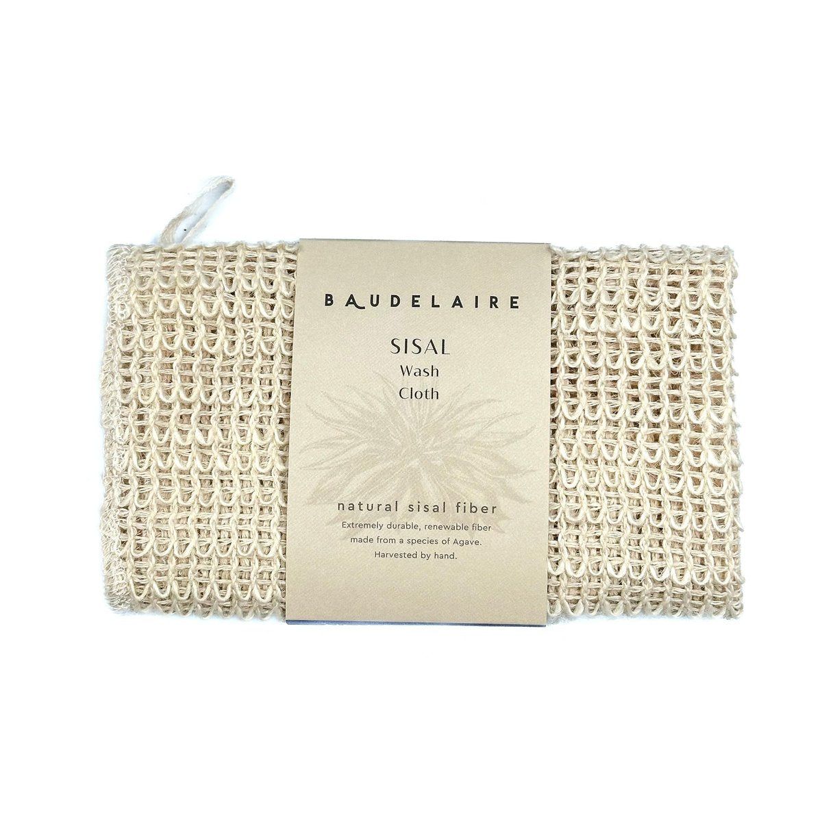 Baudelaire Sisal Peeling-Waschtuch – Sanfte & Natürliche Hautpflege