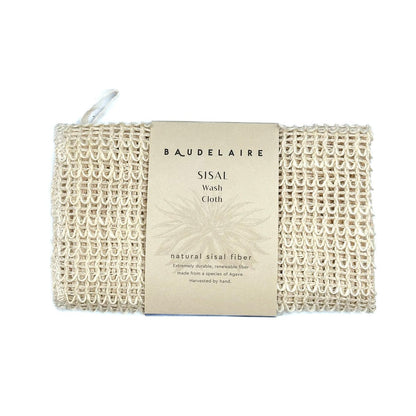 Baudelaire Sisal Peeling-Waschtuch – Sanfte & Natürliche Hautpflege