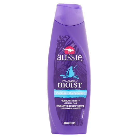 Aussie Moist Shampoo 13,5 oz – Feuchtigkeitsspendendes Shampoo für trockenes Haar