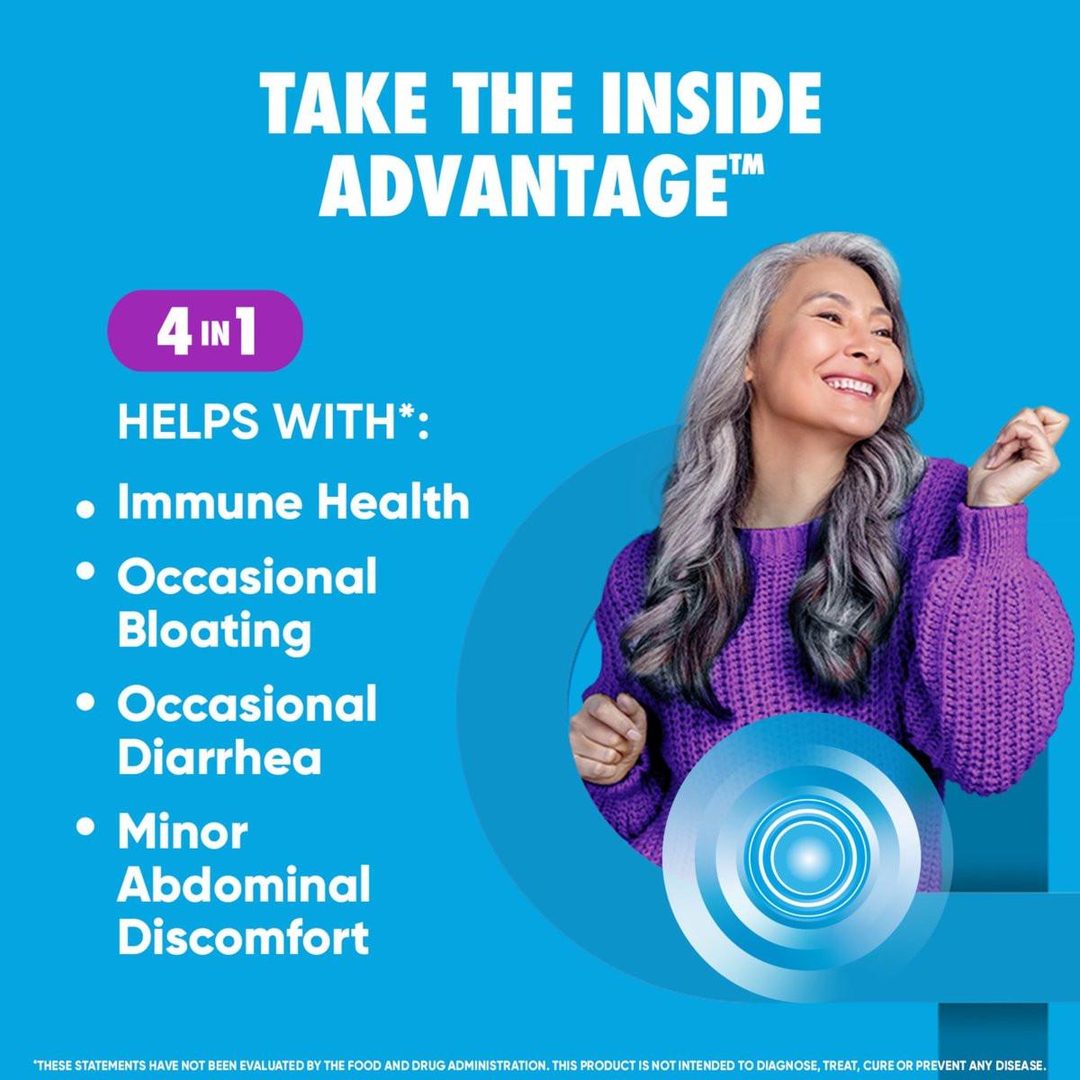 Daily Probiotic Kapsel - Digestive Advantage 30 Kapseln, überlebt 100x besser, reduziert Blähungen, Calcium, fördert Verdauungsgesundheit und Darmflora