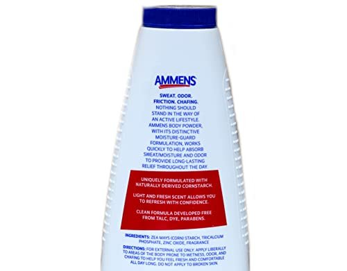 Ammens Original Talkumpuder – 311 g (11 oz) – Sanfte Pflege für empfindliche Haut
