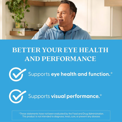 Doctor's Best Lutein 20 mg mit Trans-Zeaxanthin – Augen-Gesundheit, Sehkraft & Makula-Unterstützung, 120 vegane Kapseln