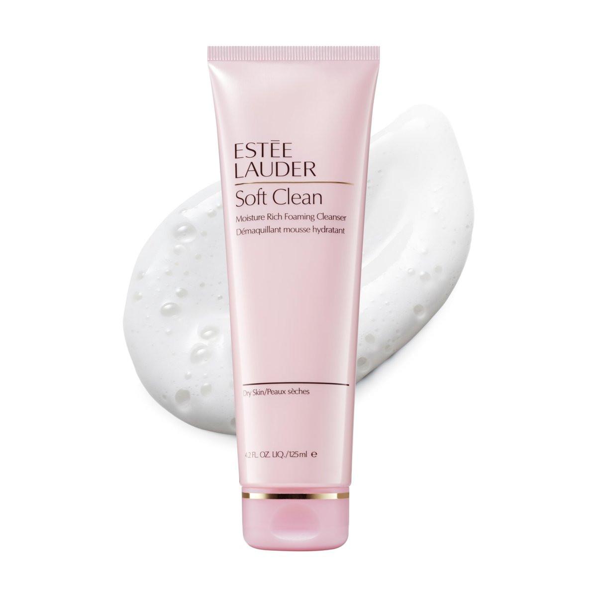 Estée Lauder Soft Clean Feuchtigkeitsspendender Reinigungsschaum, 124 ml