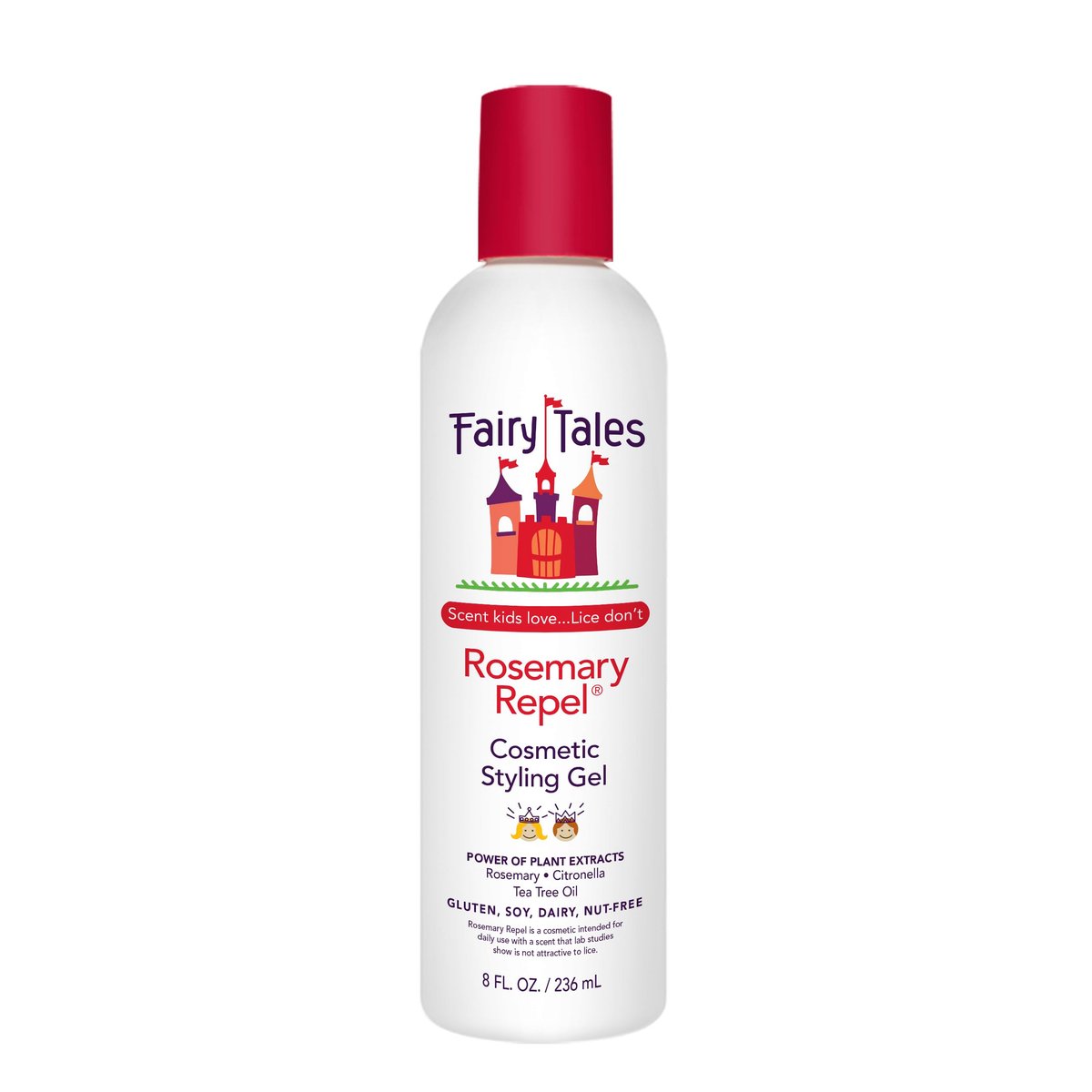 Fairy Tales Rosemary Repel Daily Kids Hair Gel – Kinder lieben den Duft, Läuse nicht, 237 ml (1er-Pack)