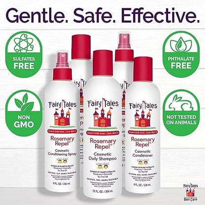 Fairy Tales Rosemary Repel Daily Kids Hair Gel – Kinder lieben den Duft, Läuse nicht, 237 ml (1er-Pack)