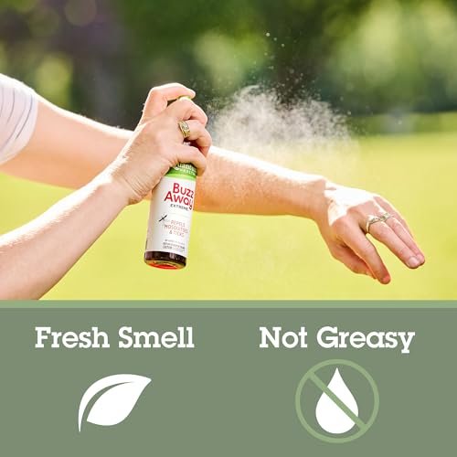 Quantum Health Buzz Away Extreme – DEET-freies Insektenspray mit ätherischen Ölen, 118 ml