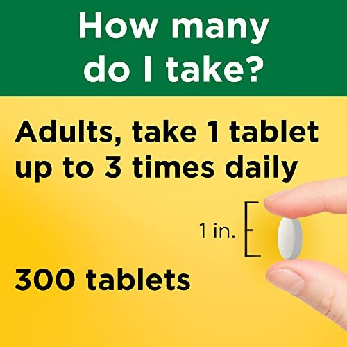 Nature Made Calcium Magnesium Zinc mit Vitamin D3 – 300 Tabletten für starke Knochen