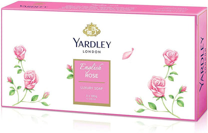 Yardley English Rose Seife 3er Pack 100g pro Riegel