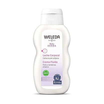 Weleda Malven Körperlotion, 200 ml – Sanfte Pflege für empfindliche Haut