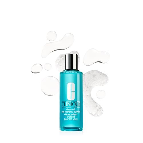 Clinique Rinse-Off Ölfreier Augen-Make-up-Entferner | Sicher für empfindliche Haut, 125 ml