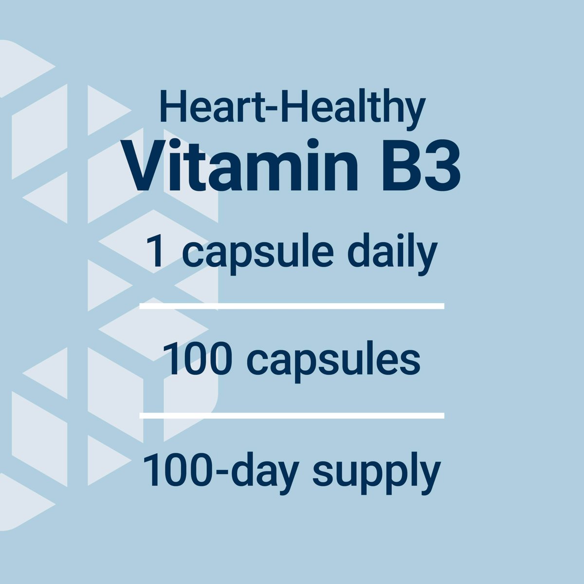 Life Extension Vitamin B3 Niacin – Herzgesundheit, Cholesterin & Energieunterstützung, glutenfrei, nicht-GVO, 100 Kapseln