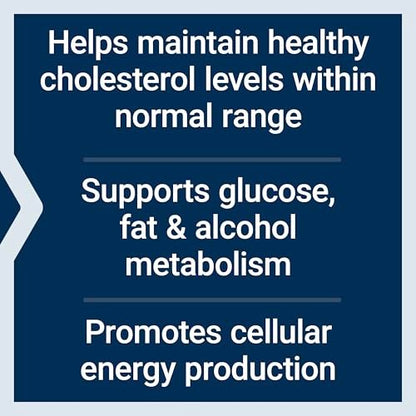 Life Extension Vitamin B3 Niacin – Herzgesundheit, Cholesterin & Energieunterstützung, glutenfrei, nicht-GVO, 100 Kapseln